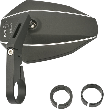 Specchietti per DUCATI DAYTONA D-MIRROR-7 BAREND SHORT ALU BK