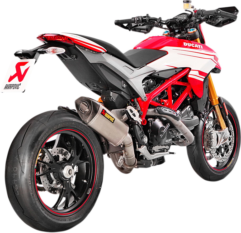 Silenziatore linea slip-on AKRAPOVIC DUCATI HYPERMOTARD HYPERSTRADA