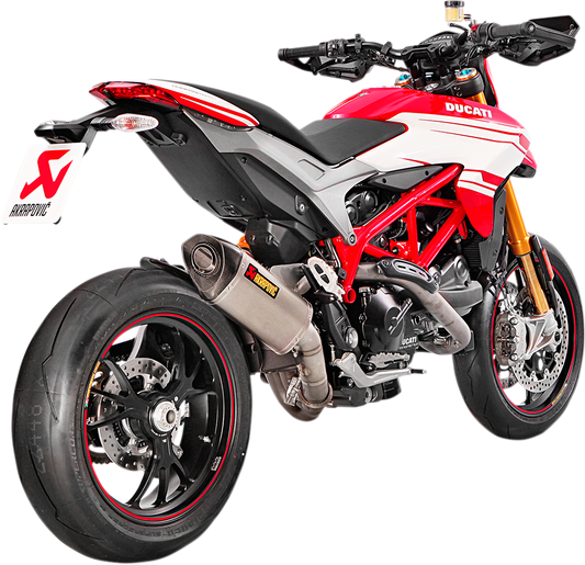 Silenziatore linea slip-on AKRAPOVIC DUCATI HYPERMOTARD HYPERSTRADA