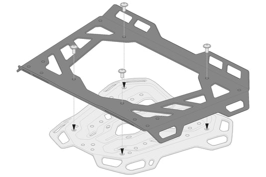 Estensione per portapacchi Adventure per DUCATI MULTISTRADA V4 1200