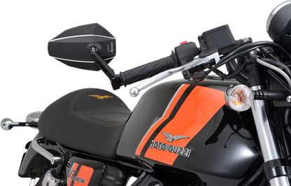 Specchietti per DUCATI DAYTONA D-MIRROR-7 BAREND SHORT ALU BK