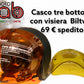 Casco tre bottoni Motocubo Biltwell