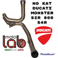Decatalizzatore No Kat Ducati Monster s2r  800 s4r